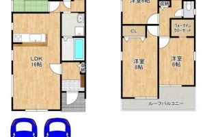 枚方市 片鉾本町 新築 戸建　21-2期　1号棟