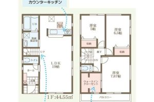 枚方市 小倉東町　新築 戸建　１号棟