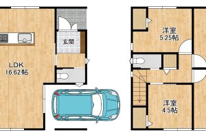 枚方市 第３ 東香里　新築 戸建