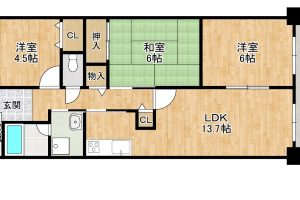 枚方市 田口山 2丁目　中古 マンション